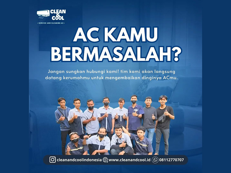 Service AC Clean & Cool Semarang