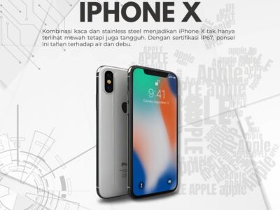iPhone X 64GB | 256GB Fullset Original Apple - Face Id OFF, iP X 64GB