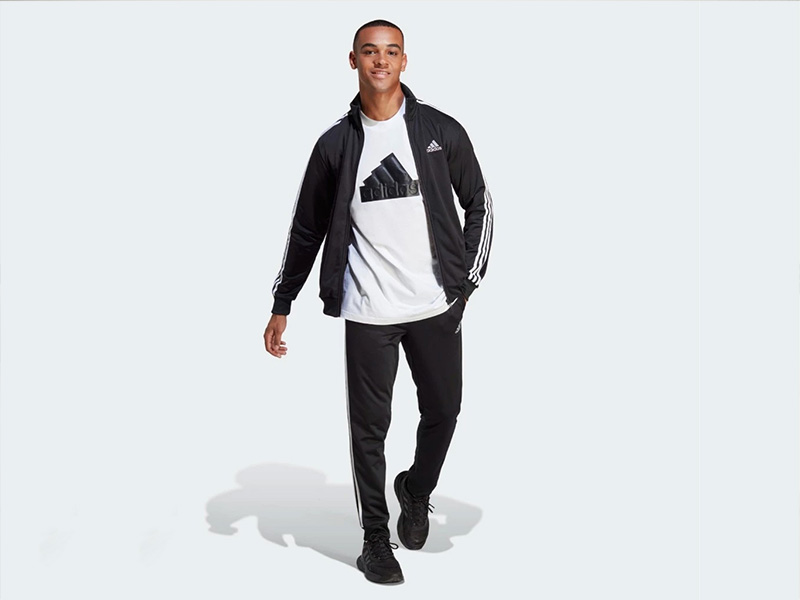 Adidas GK9651 Track Suit Triko Basic 3-Stripes 100% ORI