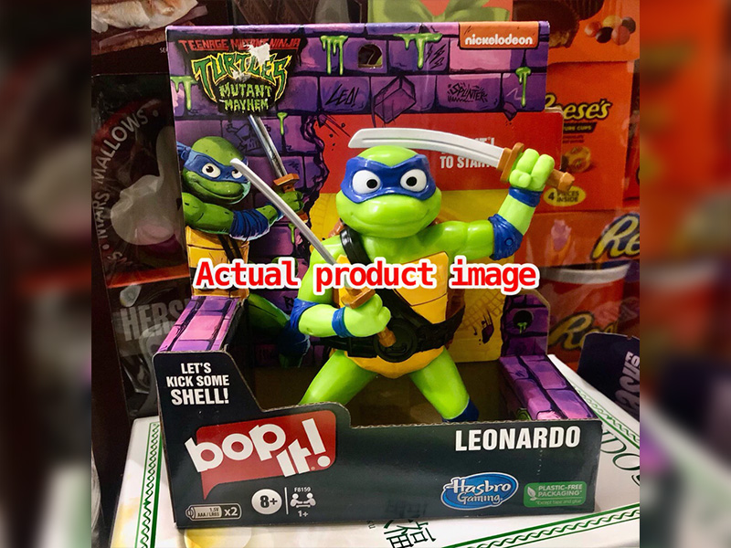 Bop It! Teenage Mutant Ninja Turtles Leonardo Edition Game