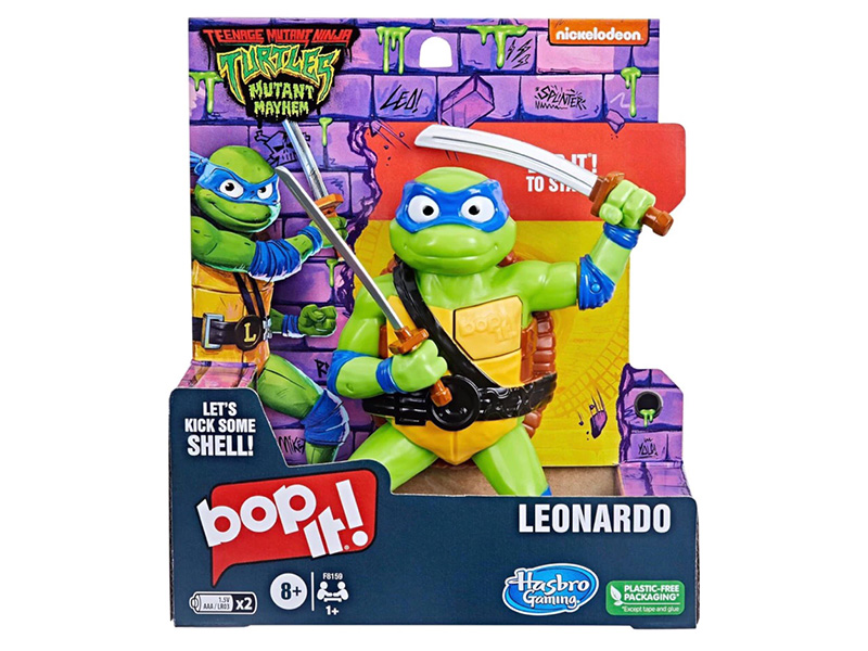 Bop It! Teenage Mutant Ninja Turtles Leonardo Edition Game