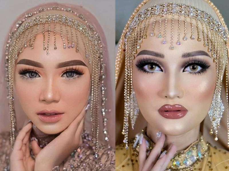 Cleopatra Headpiece Aksesories Pengantin Bridesmaid Mahkota Pengantin