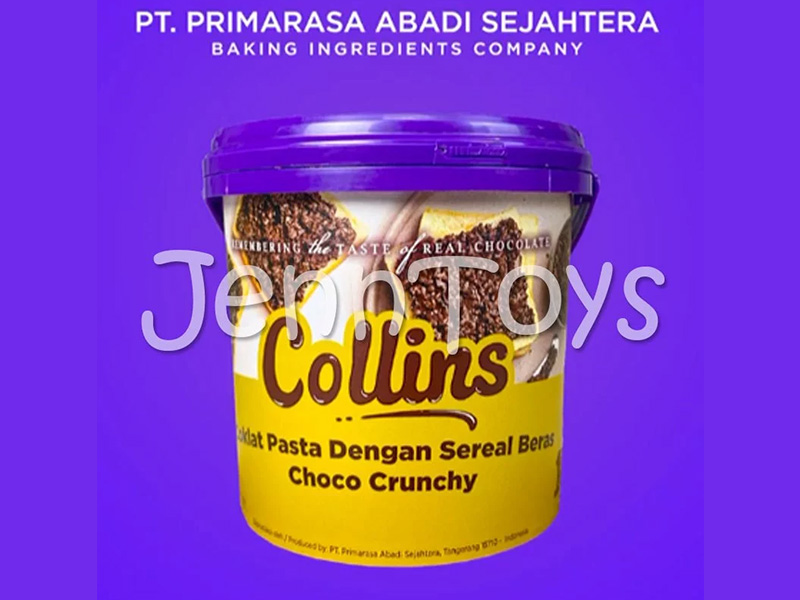 JennToys - COLLINS CRUNCHY 1KG - COKLAT VIRAL