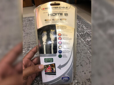Kabel HDMI 4K 1.8meter High Speed - MONSTER CABLE