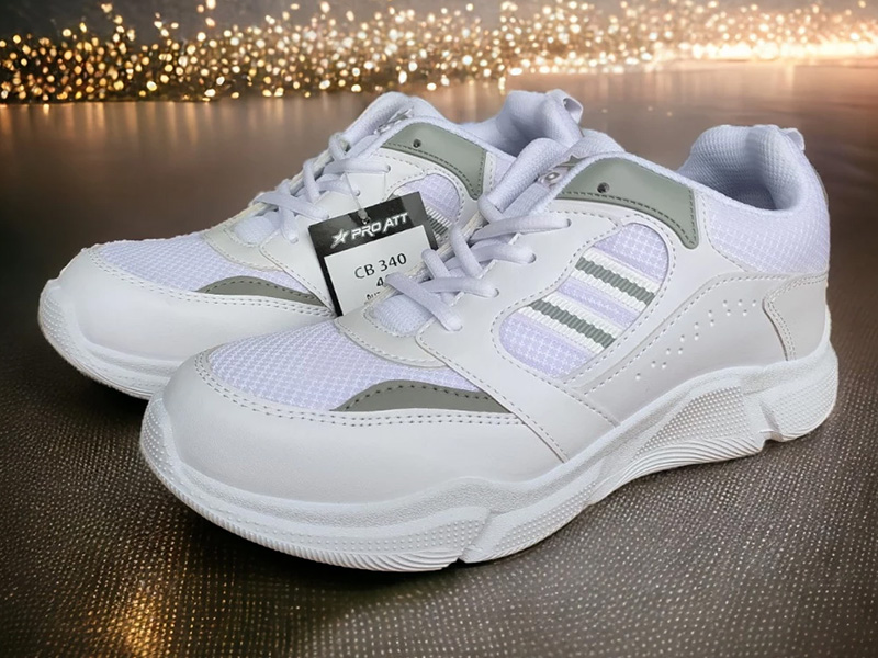 PRO ATT CB 340 SEPATU KASUAL SNEAKERS PRIA SEPATU PUTIH ABU